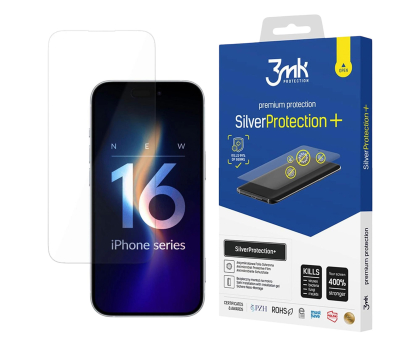 Szkło i folia ochronna 3mk SilverProtection+ do Apple iPhone 16 Pro